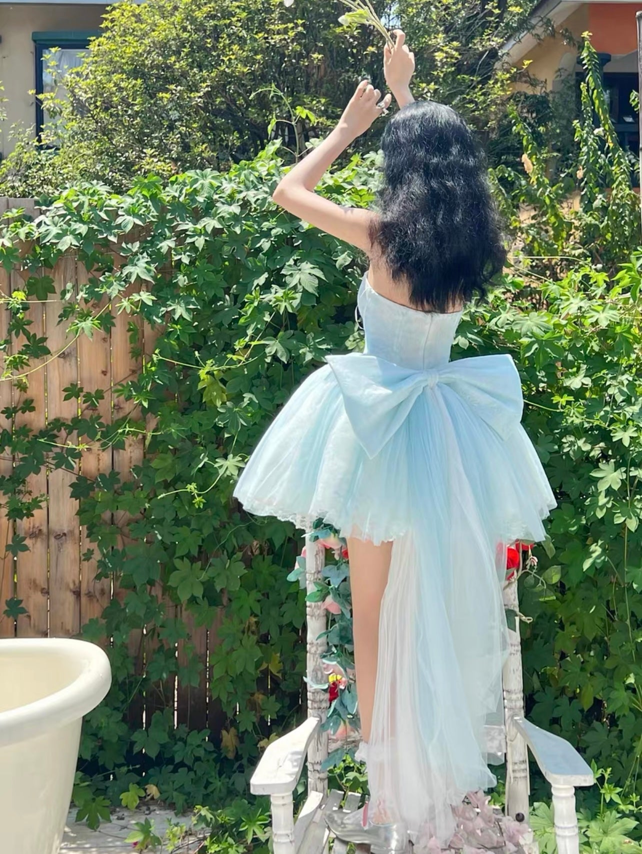 Cinderella pannier dress