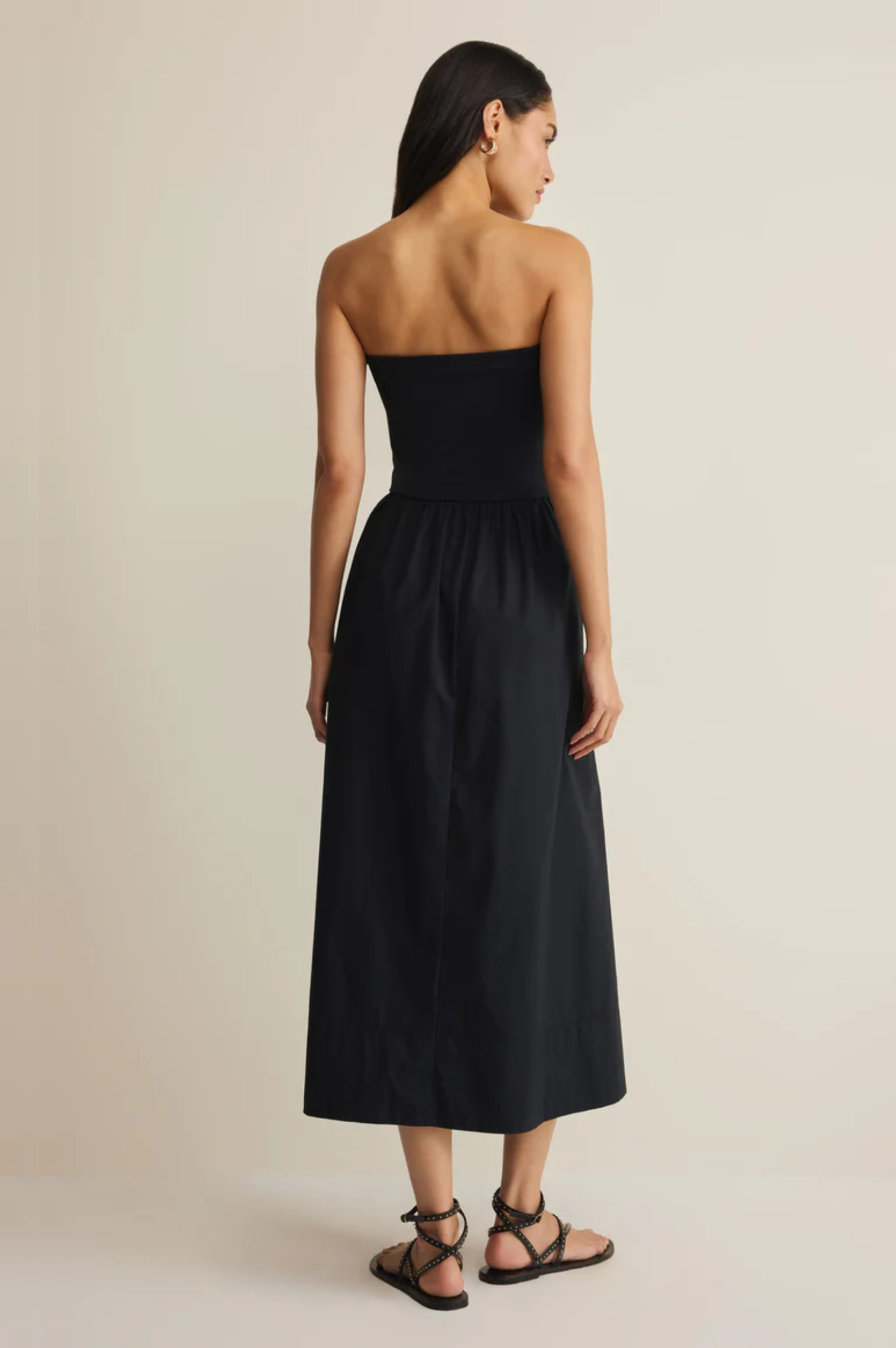 Sunsought Strapless Midi Dress