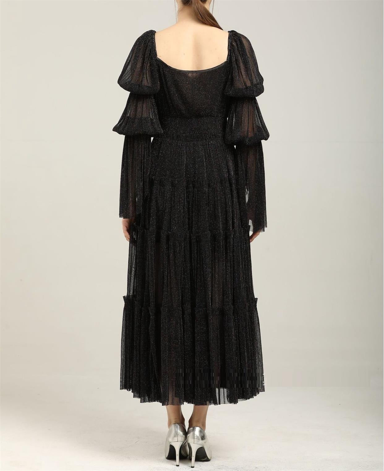 Autumn Floating tulle dress