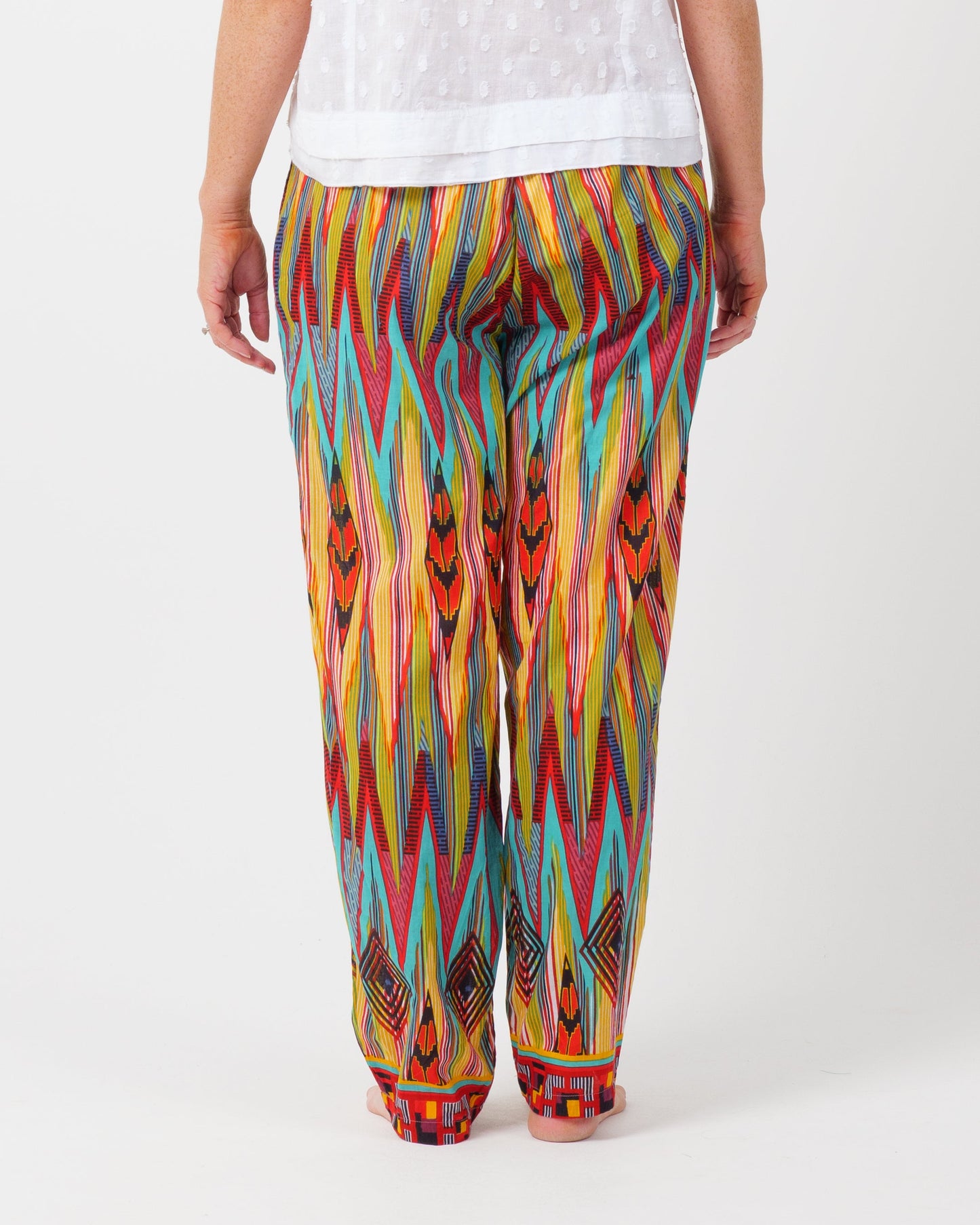 Chilli Pants in Orange Lines