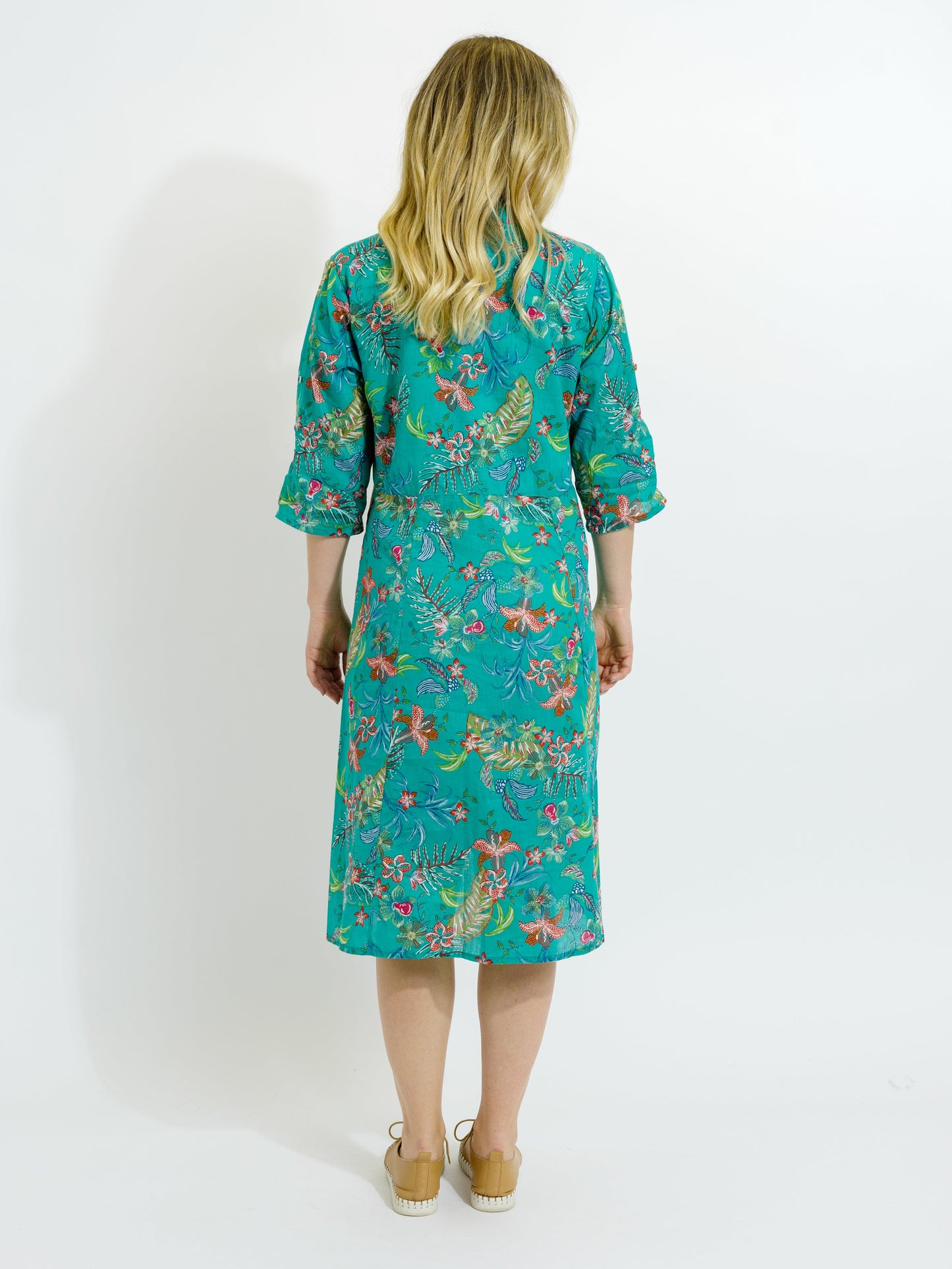 Mareeba Dress in Green Garden