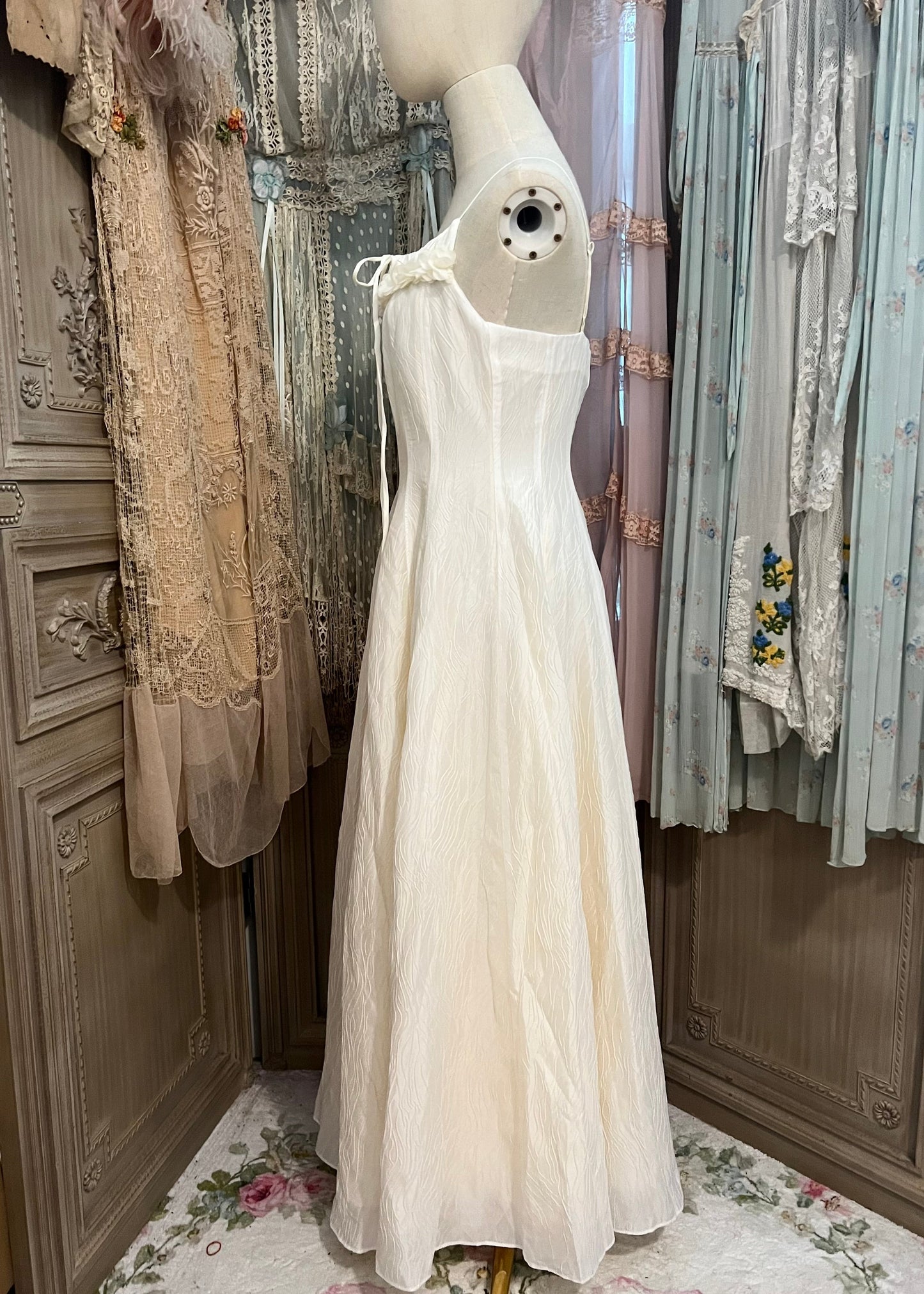 White summery dress