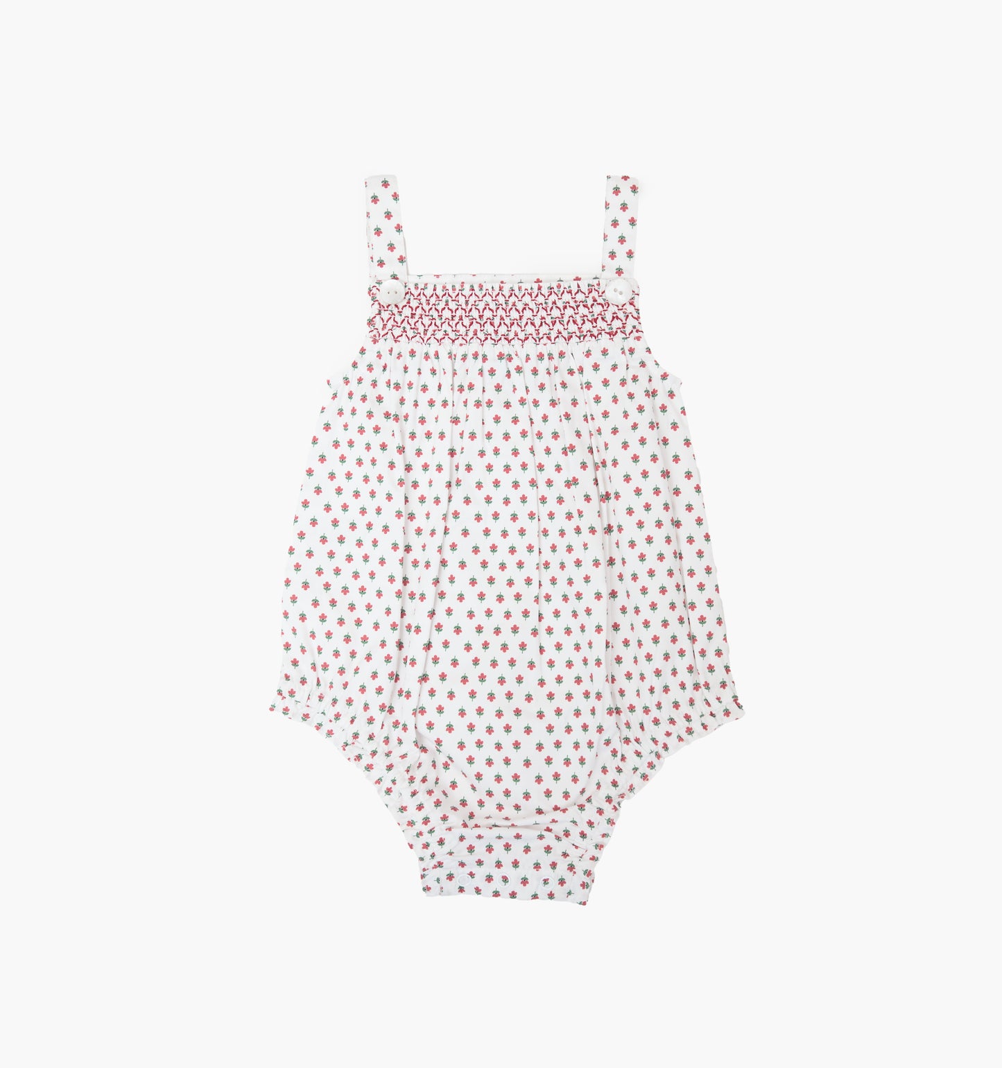 The Baby Arlo Bubble - White Poppy Half Drop