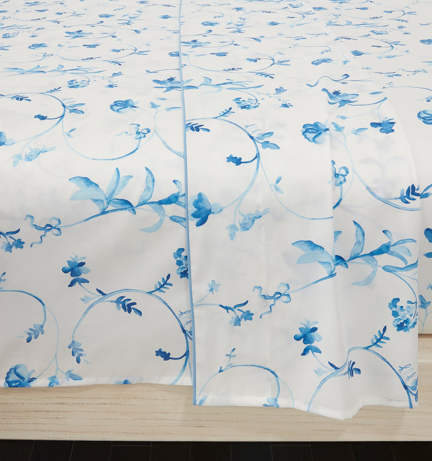 The Top Sheet - Blue Botanical