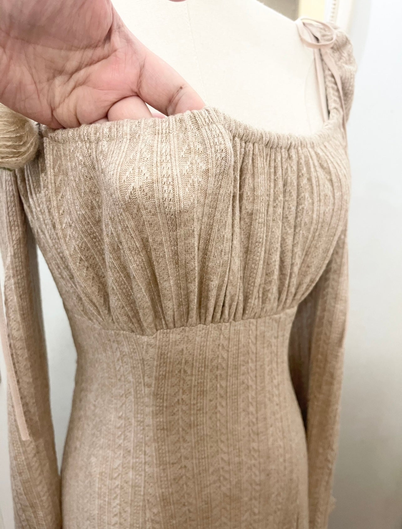Almond milk dress