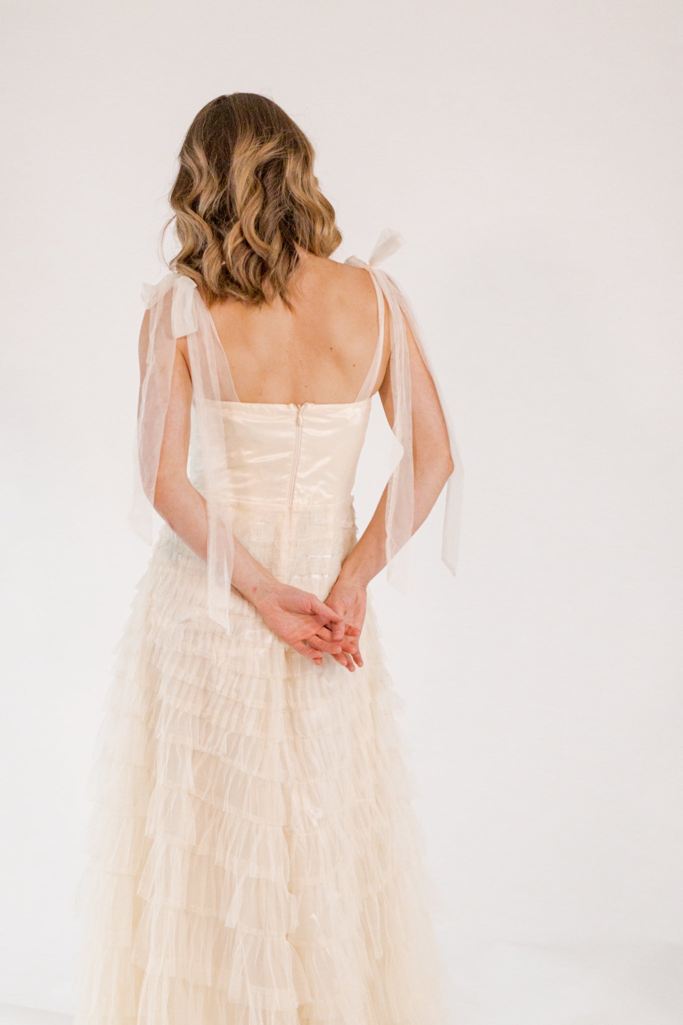 Mason Tulle Maxi・Cream