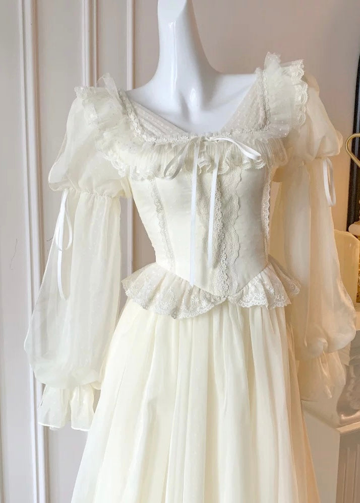 Ivory whisper dress