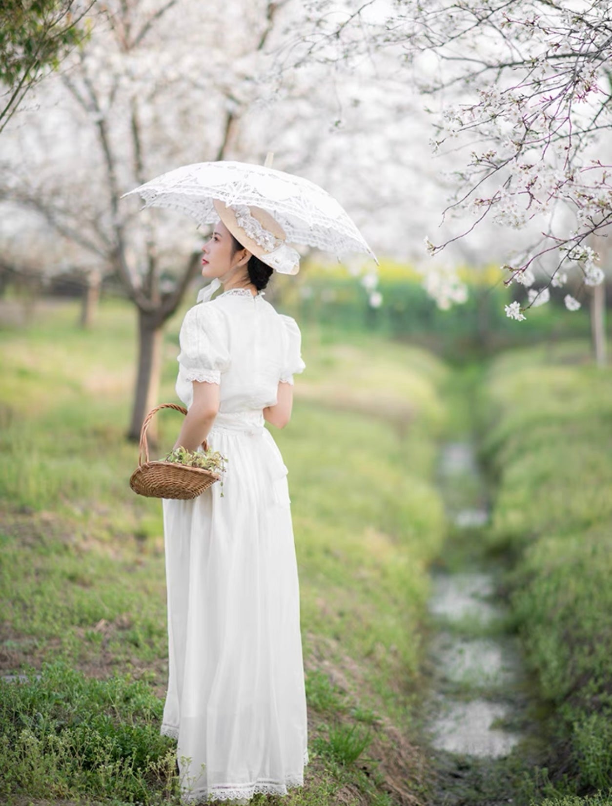 Victorian tea dress