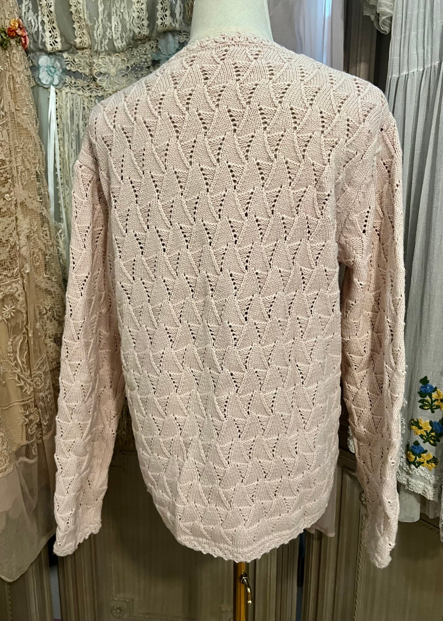 Rosy cardigan