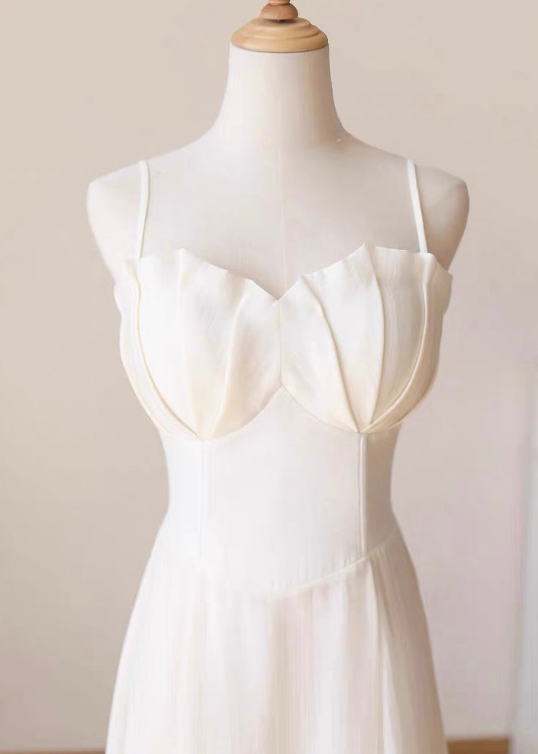 White shell dress