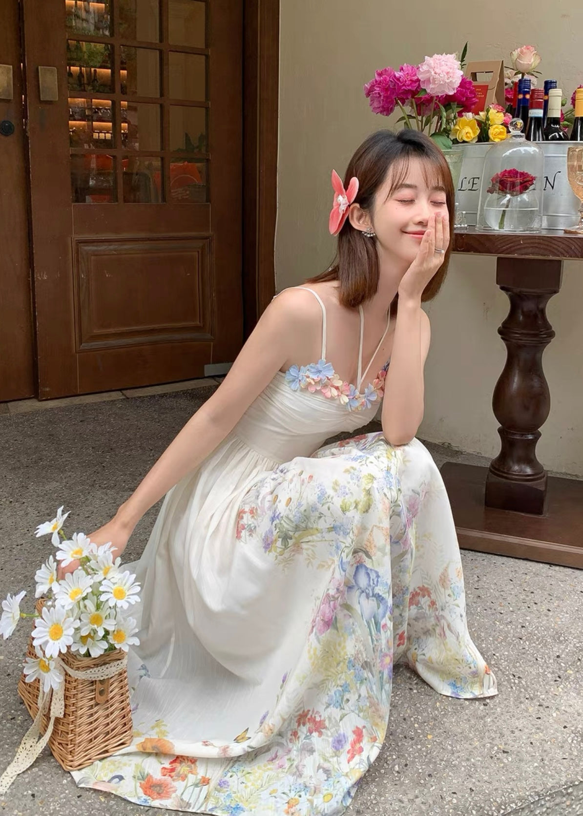 Dreamy garden dress