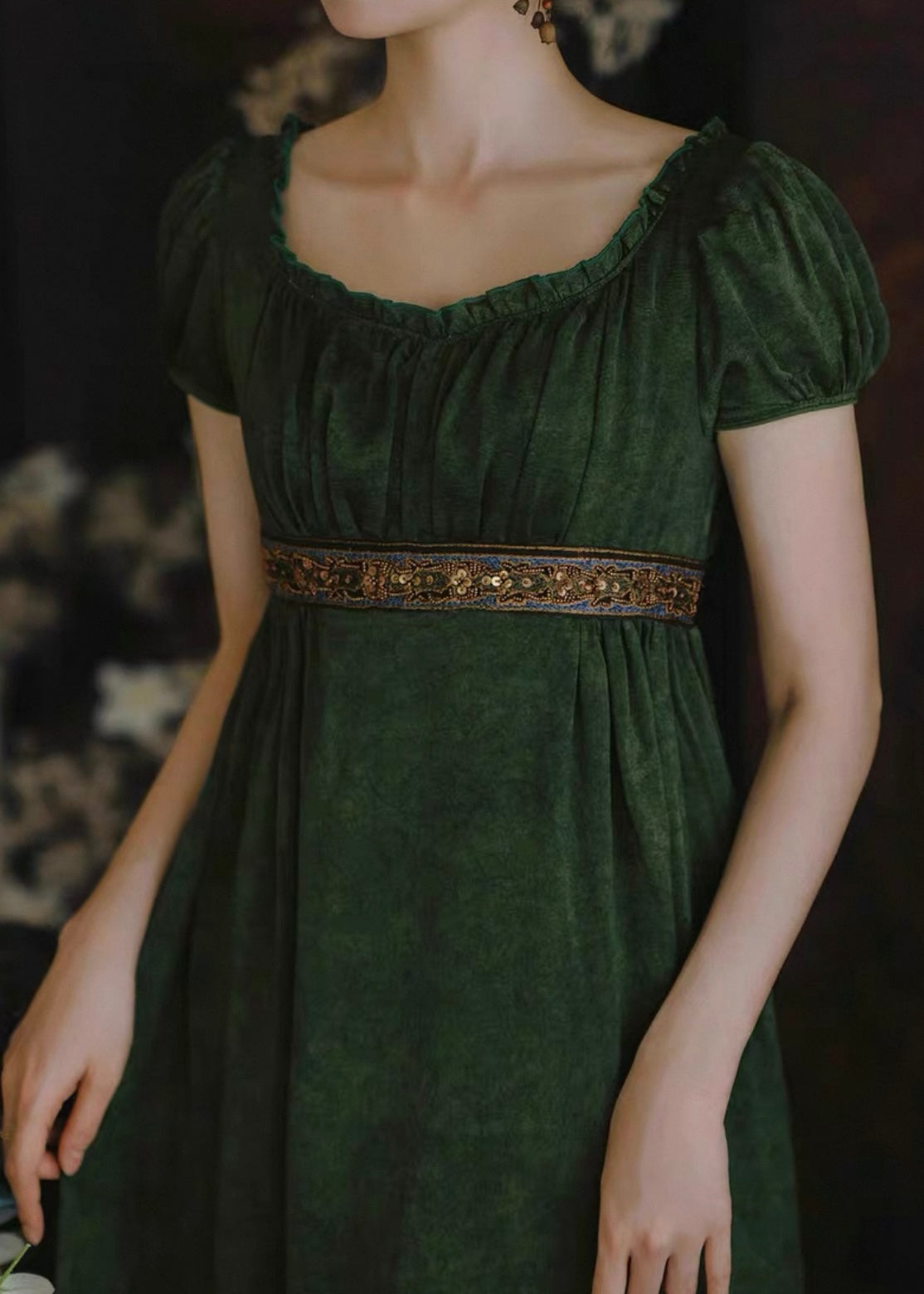 A regency summer dress
