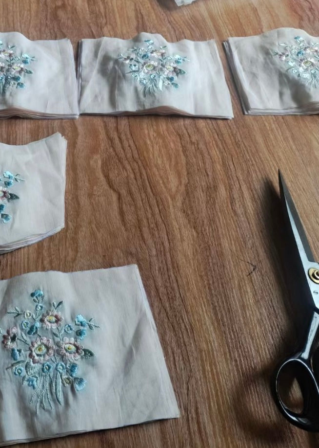 Embroidery love dress