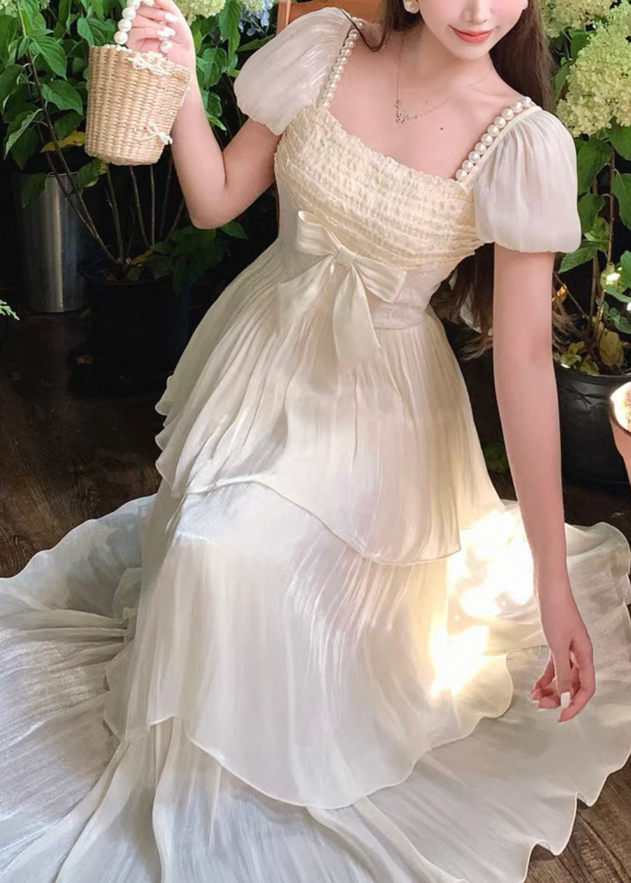 Whipped cream cake dress