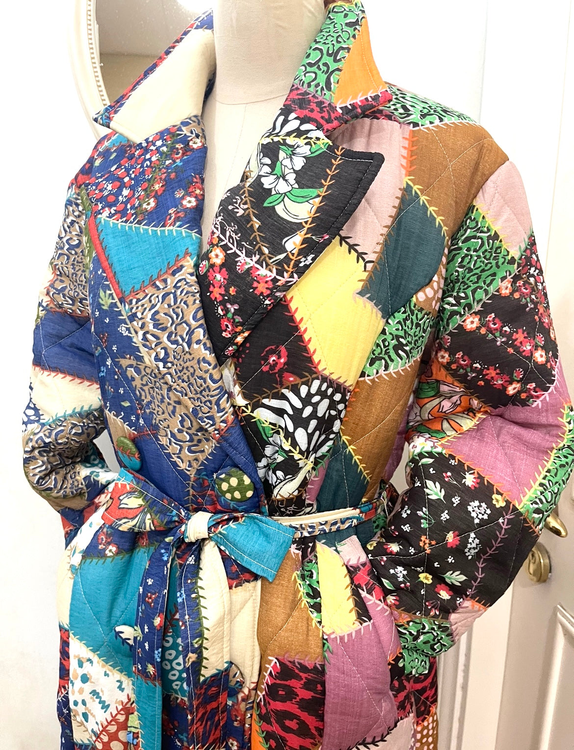 Granny quilt coat
