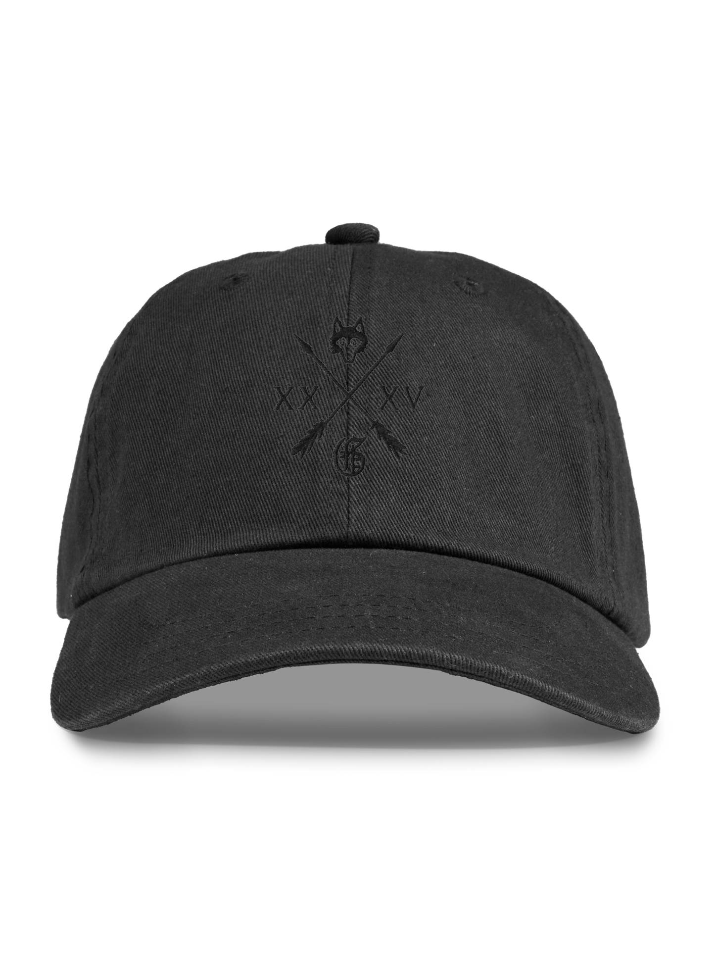 Black Wolf Dad Hat