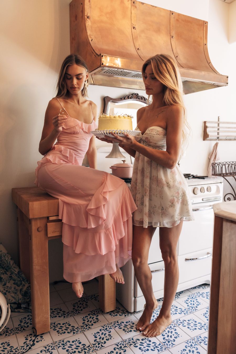 Sofie Tiered Ruffle Maxi Dress