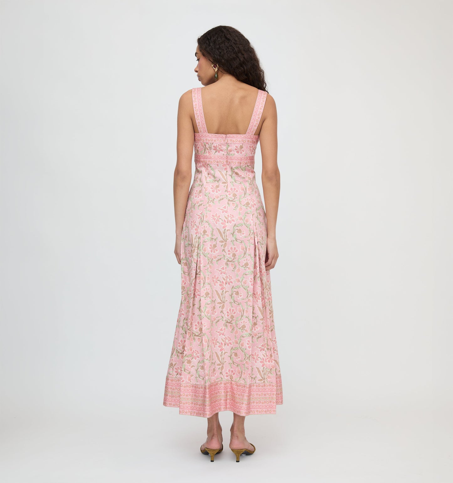 The Hope Dress - Daffodil Brocade