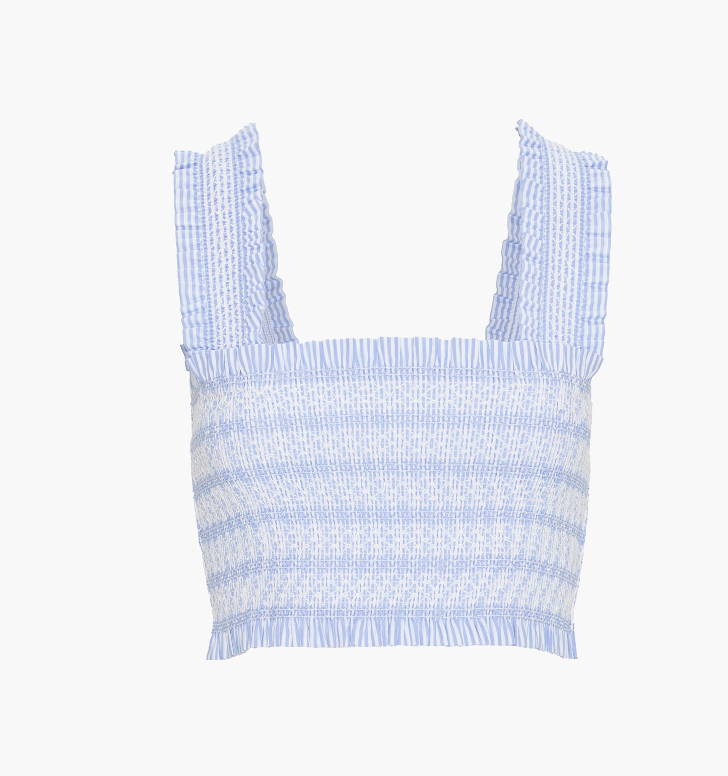 The Azalea Nap Top - Blue/White Stripe