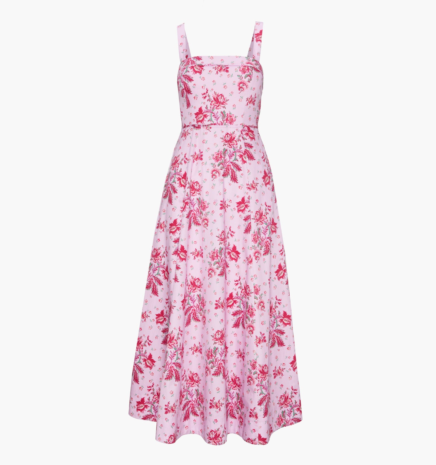 The Ezra Dress - Pink Delft Bouquet