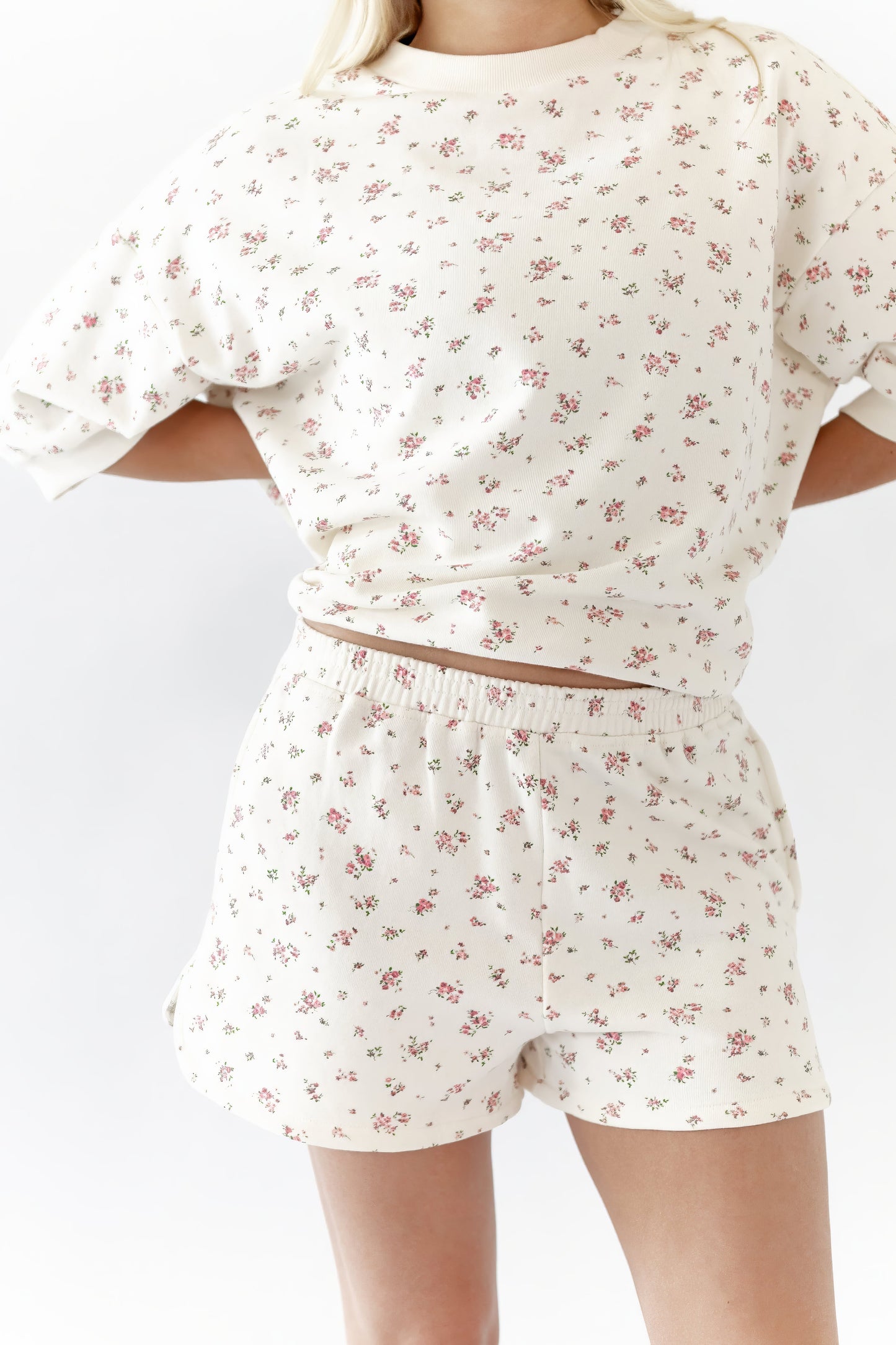 Jill Floral Crew Neck