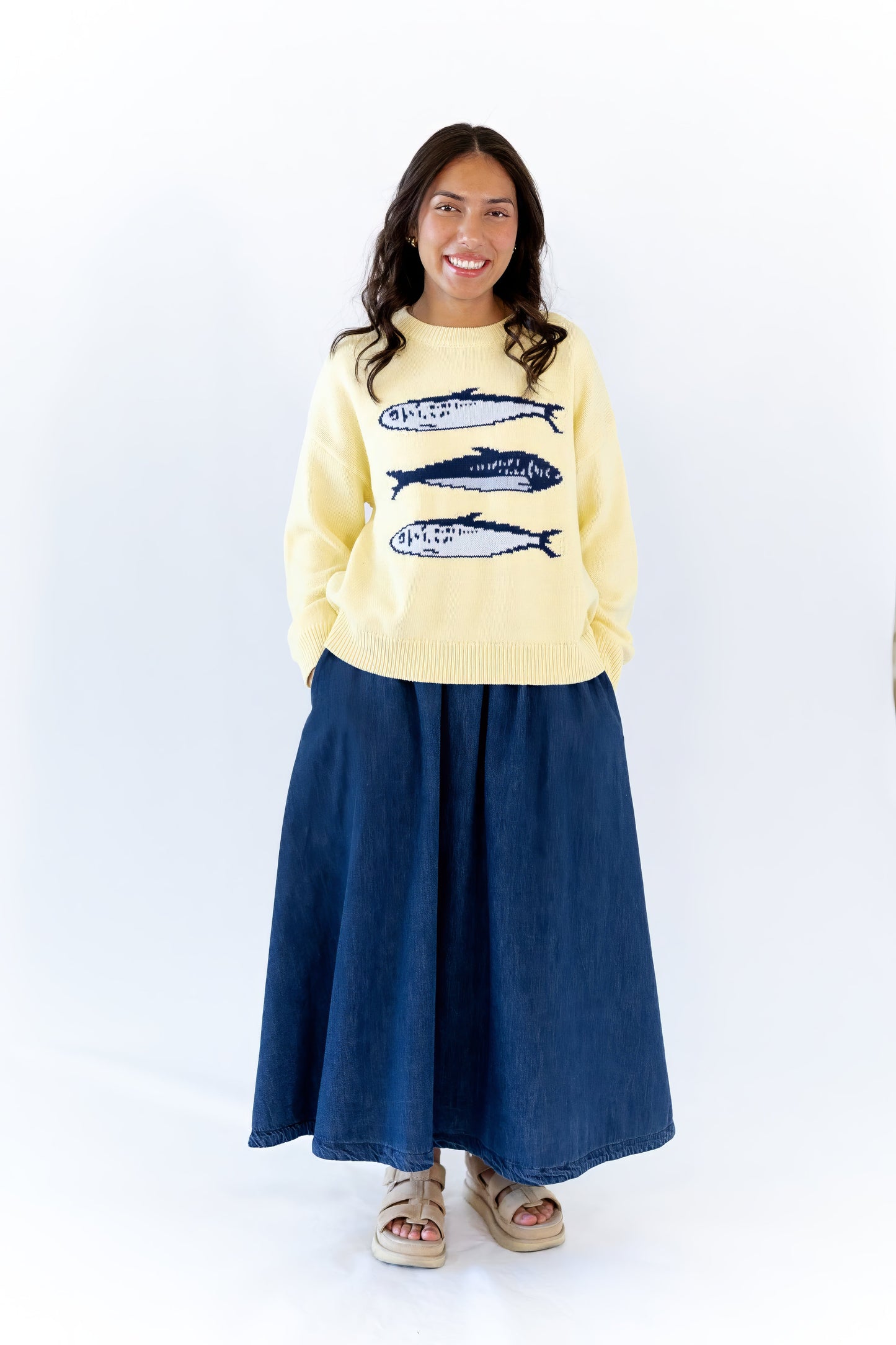 Layered Sardine Sweater