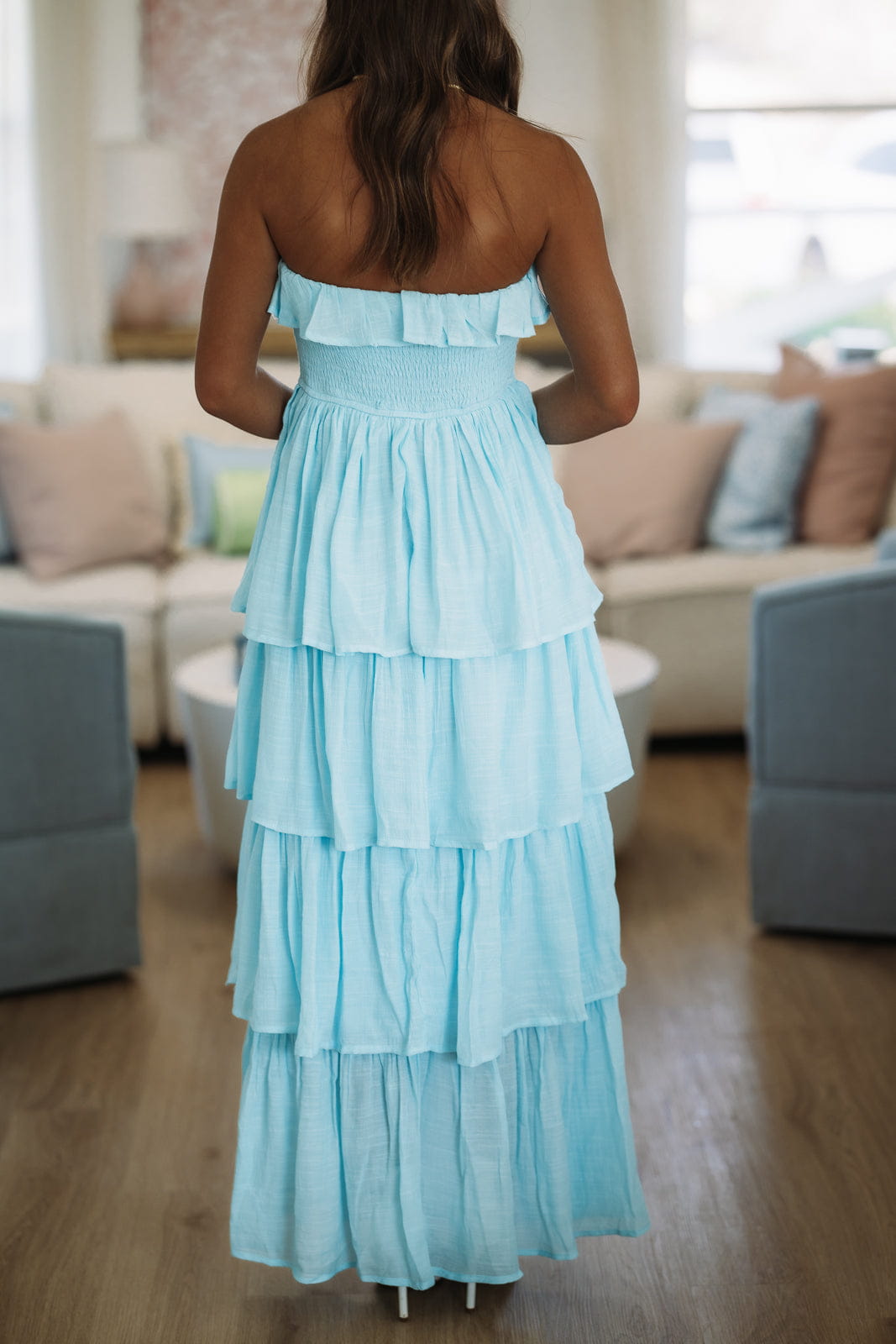 Unforgettable Maxi Dress - Light Blue
