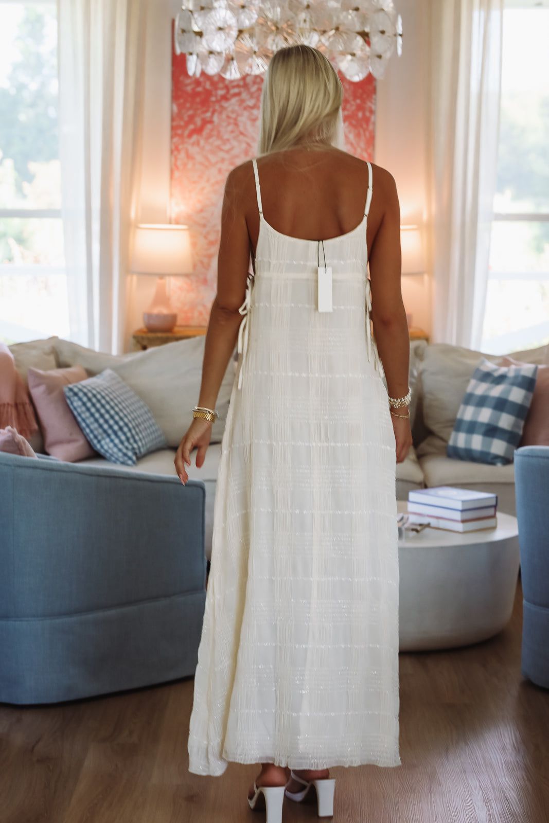 Lost Without You Maxi Dress - Ivory
