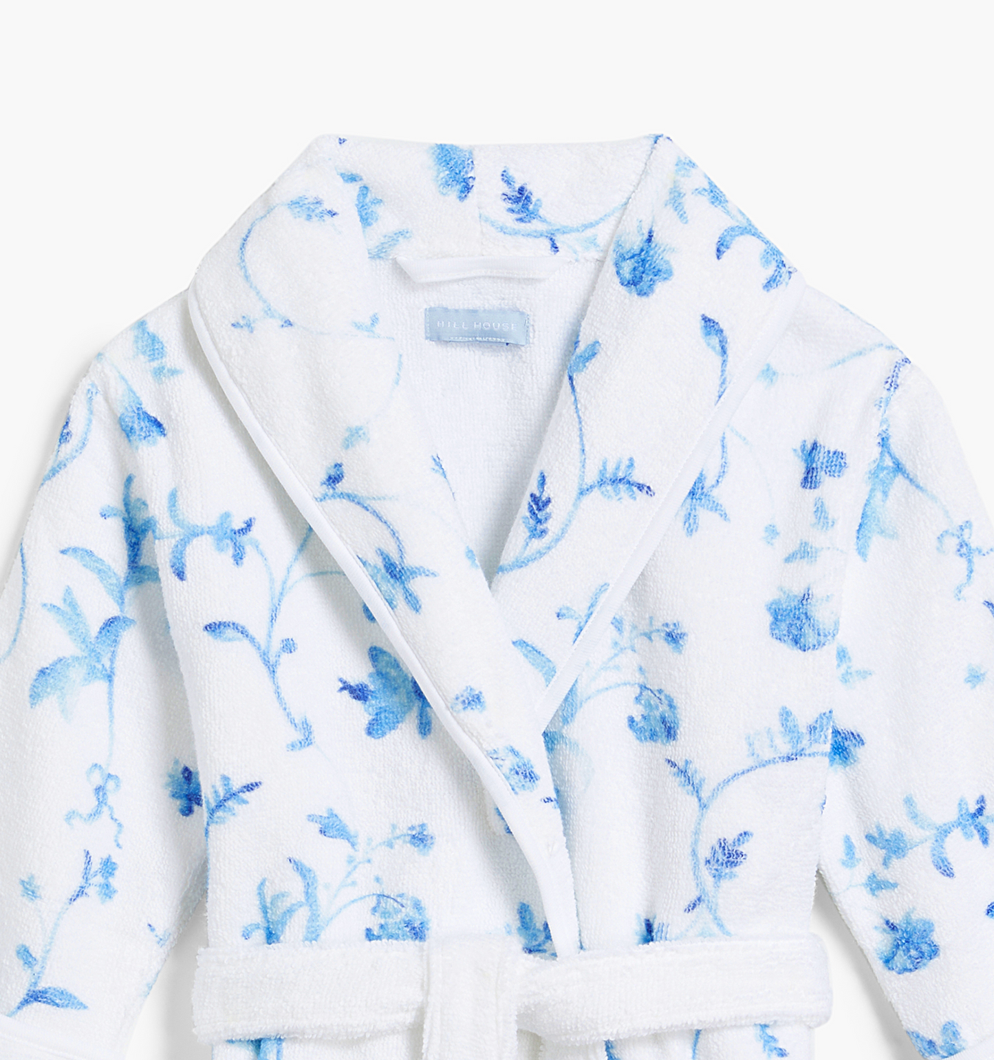 The Tiny Hotel Robe - Blue Botanical