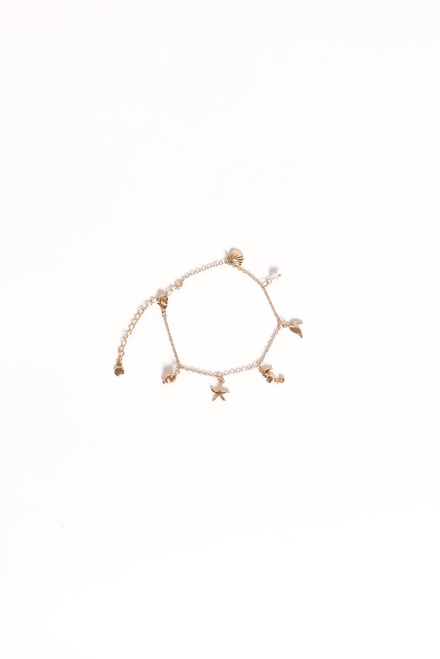 Alex Charm Bracelet - Gold