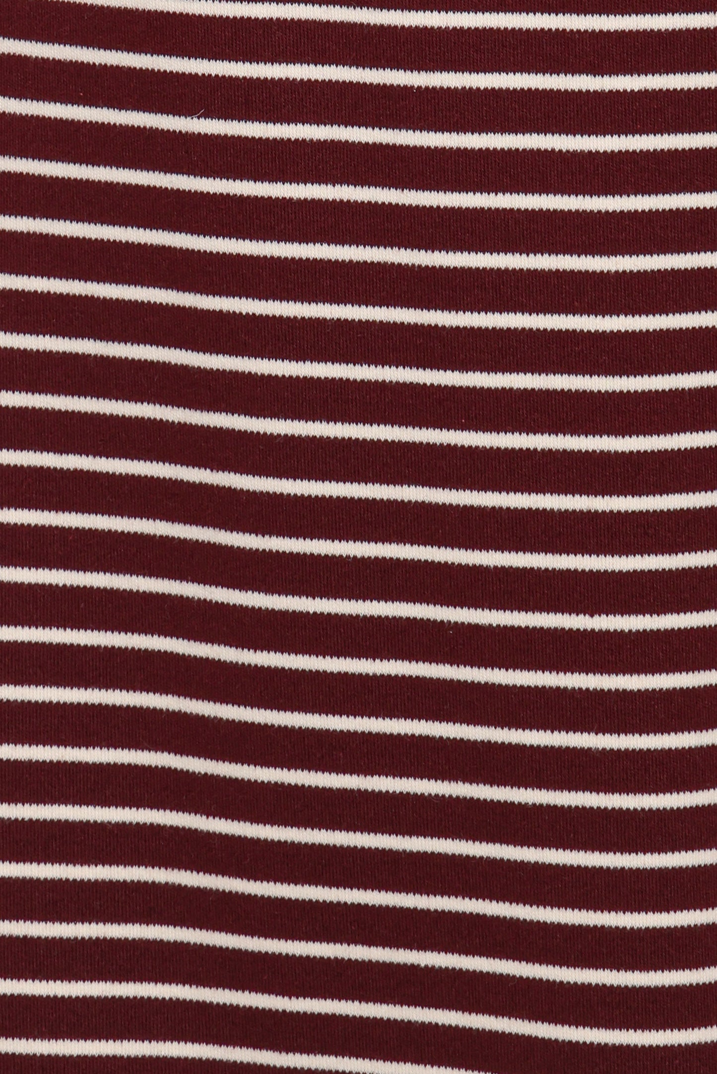 Wilda Knit Pant - Burgundy Cream Stripe