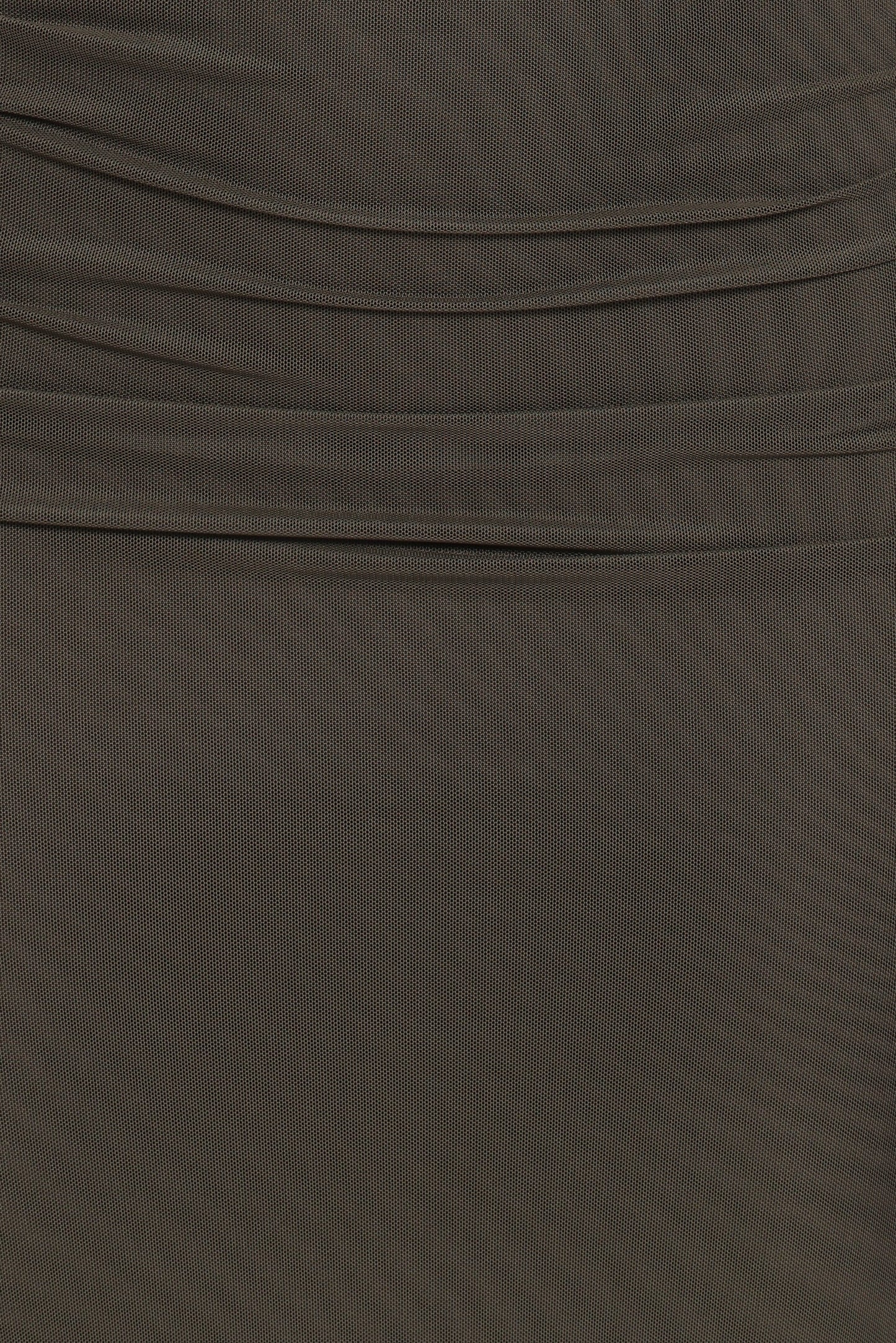 Abbie Off Shoulder Maxi Dress - Olive