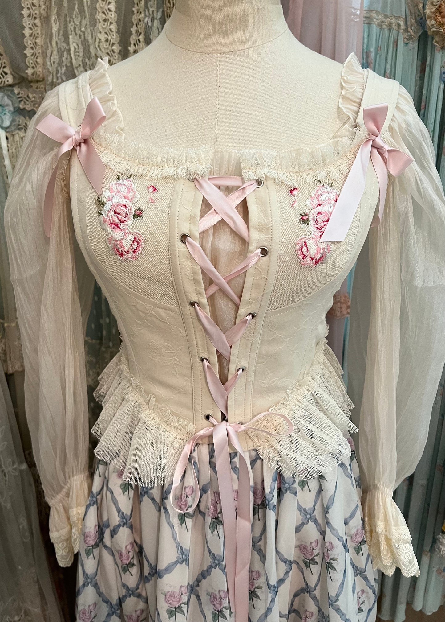 Secret Garden collection - Corset (in stock)