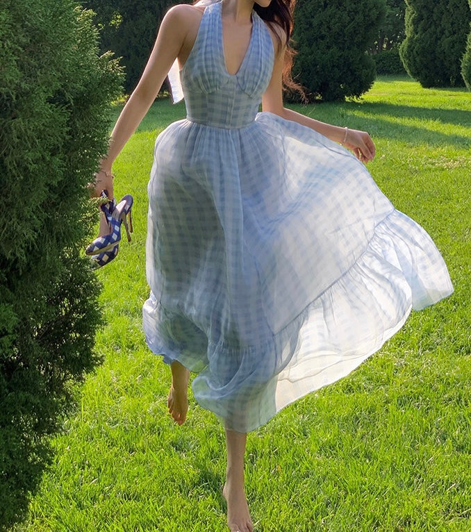 Plaid picnic dress