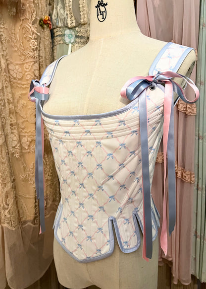 Baby Bow corset & skirt Set