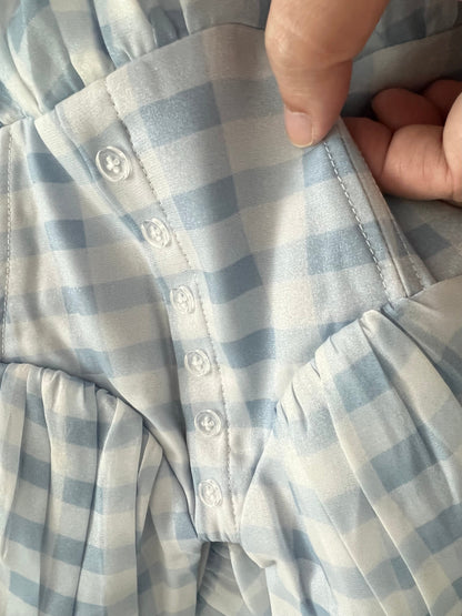 Plaid picnic dress