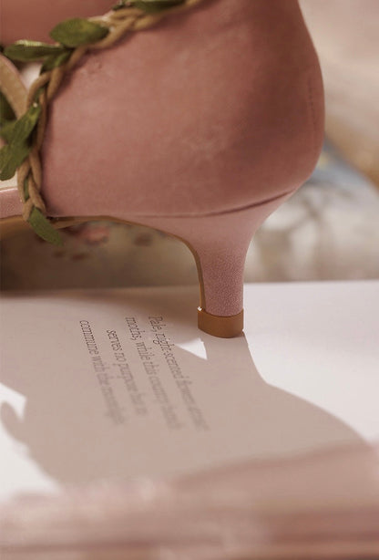Vining roses shoes
