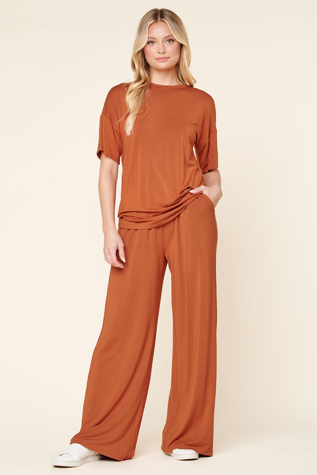 Beck Jersey Knit Smock Pants