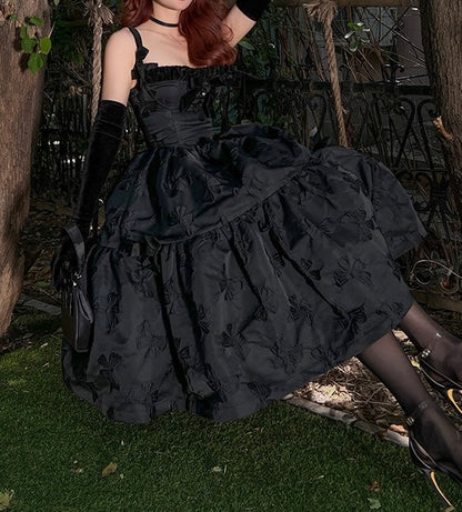 Dark rum dress