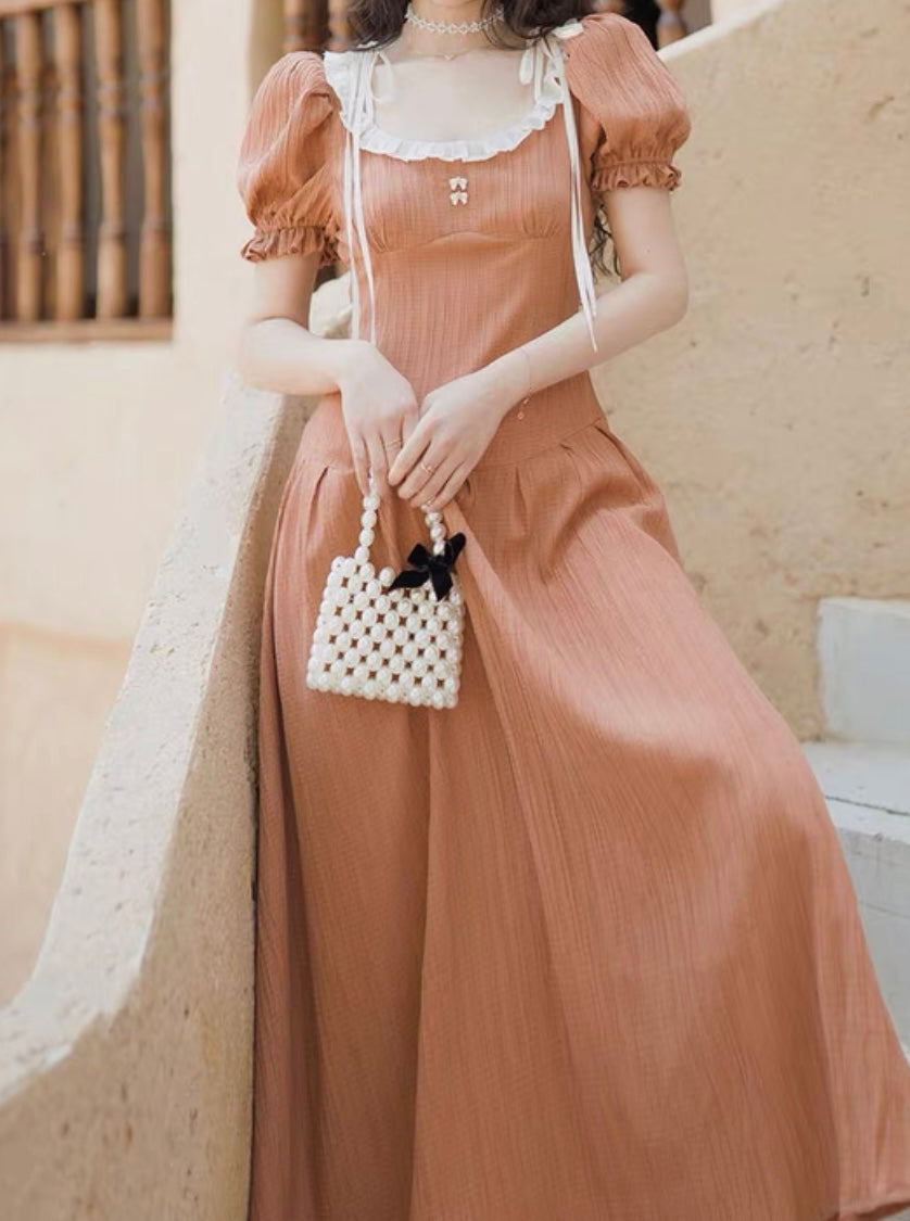 Dusty rosy dress