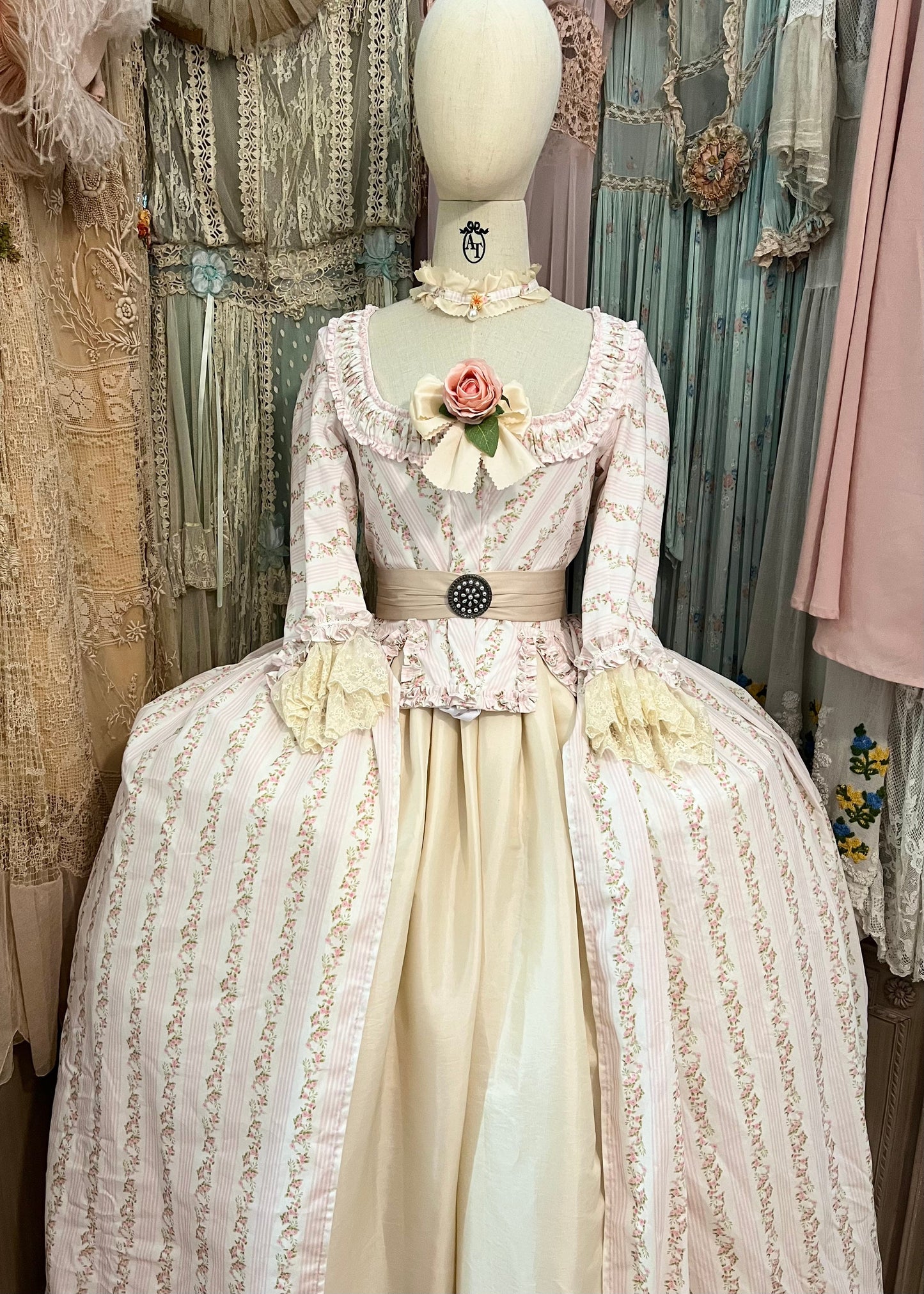 The porcelain gown