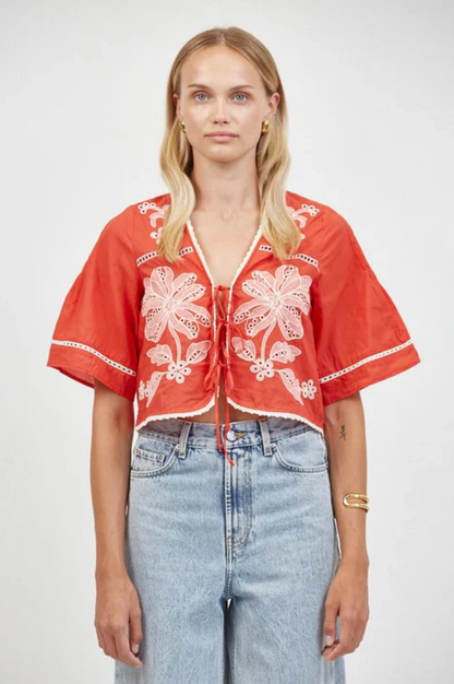 Auguste Tie Top