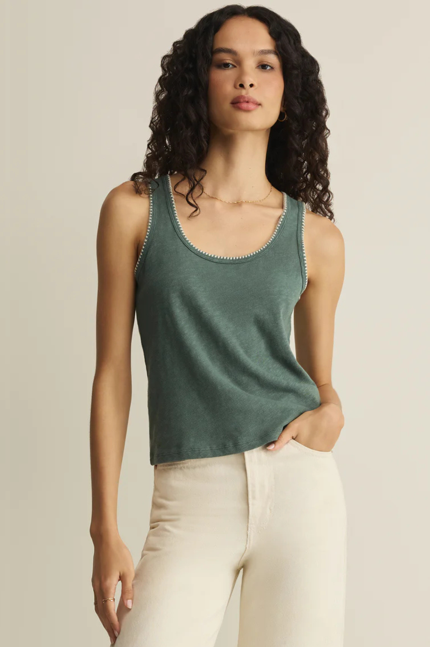 Julian Crochet Tank