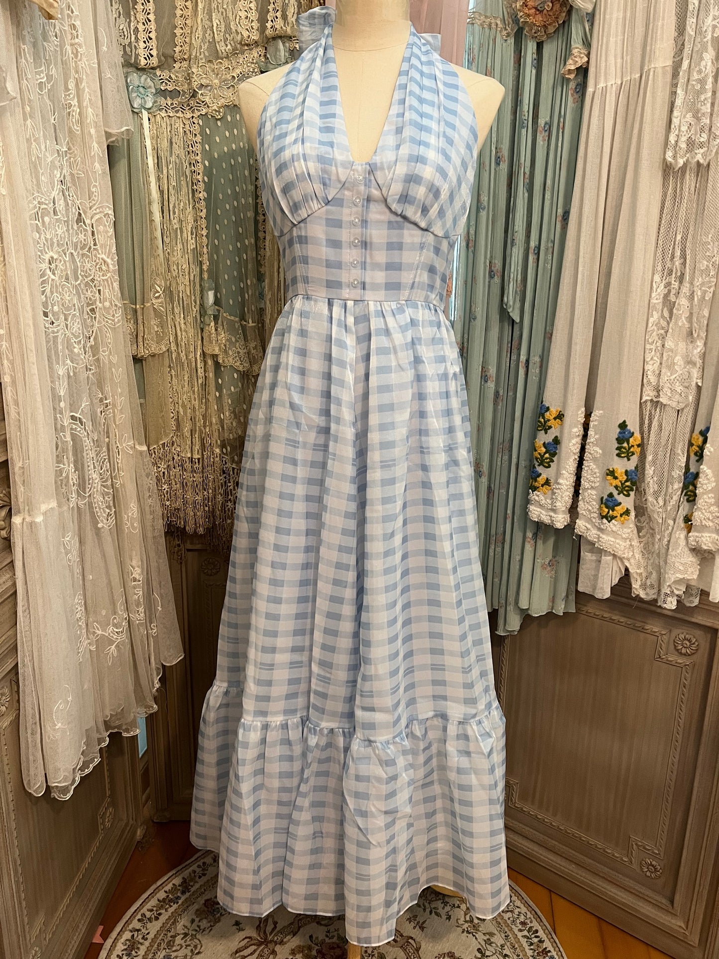 Plaid picnic dress