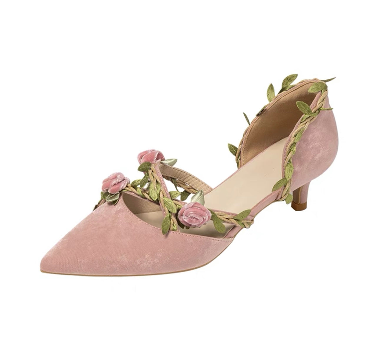 Vining roses shoes