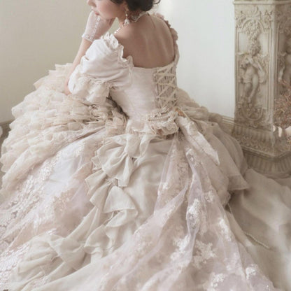 Rococo princess boned gown👑