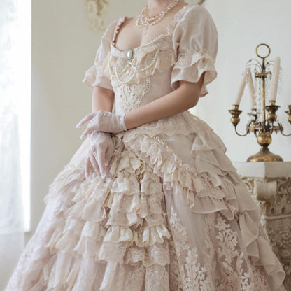 Rococo princess boned gown👑