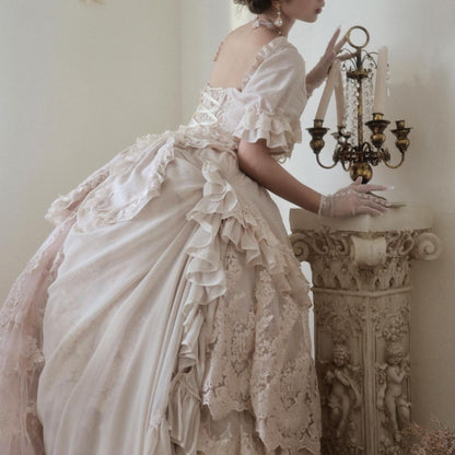 Rococo princess boned gown👑