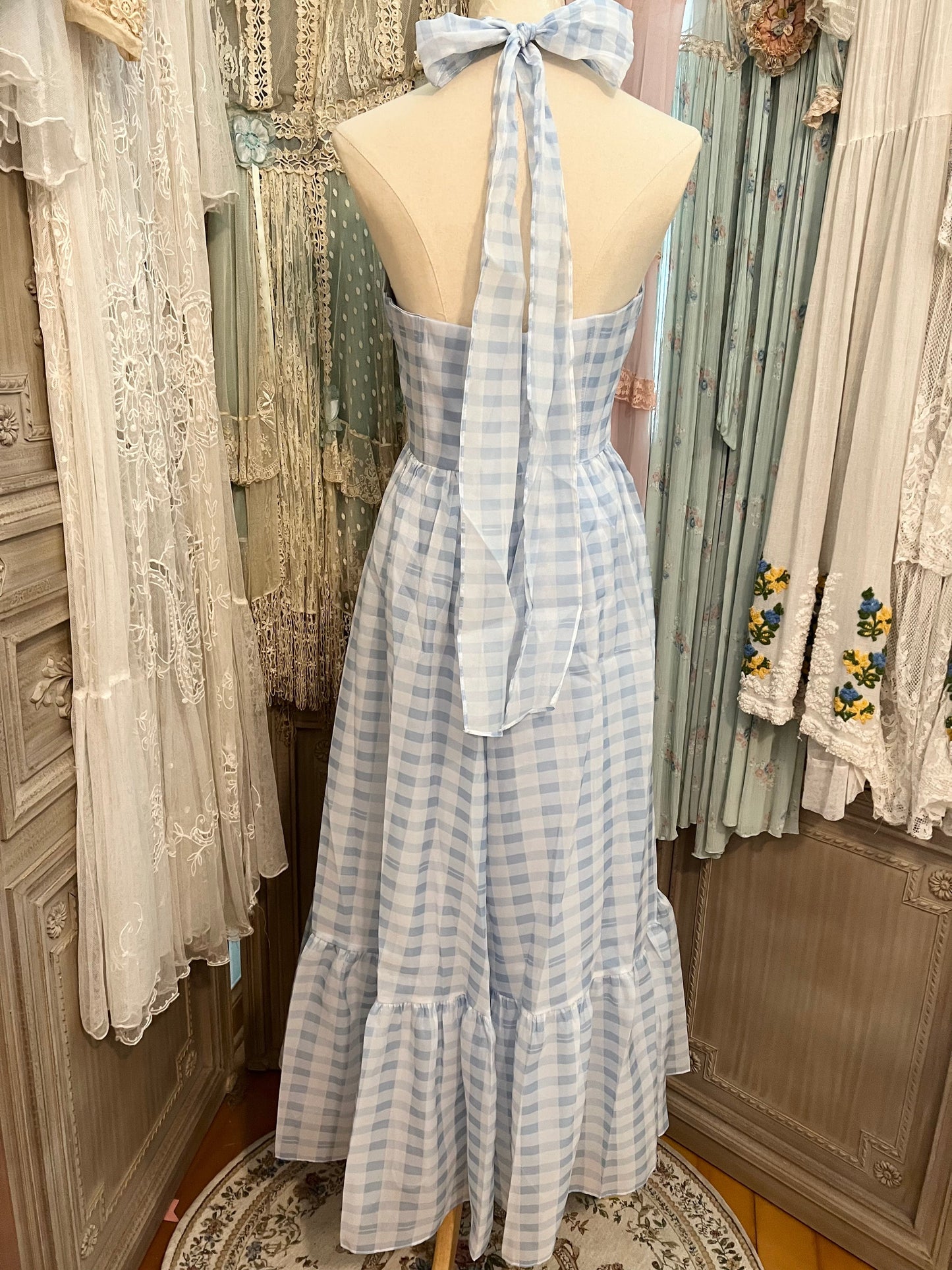 Plaid picnic dress