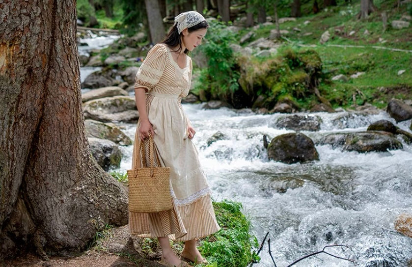 Natural voyage dress